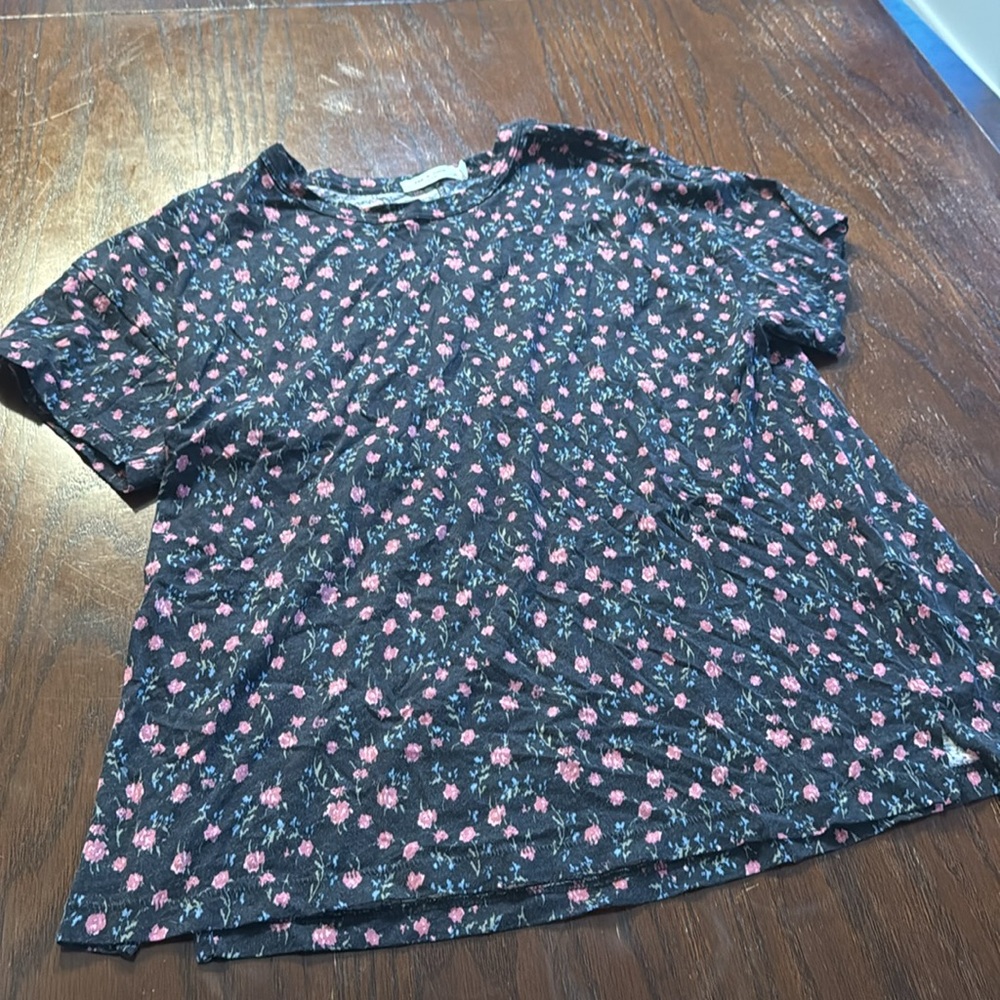 Rag and Bone medium floral comfy t shirt - Picture 3 of 4